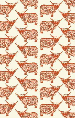 Repeat Cows Tea Towel