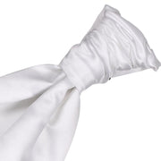 Ruche Tie - White